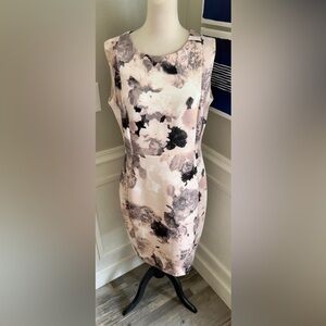 Calvin Klein Floral Sleeveless Dress